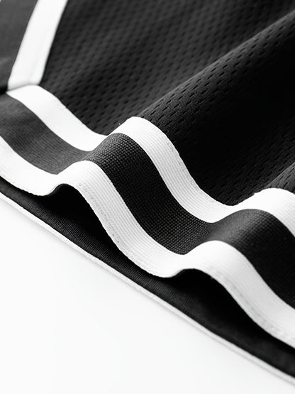 Men's "Chicago" Print Casual Sport Drawstring Shorts