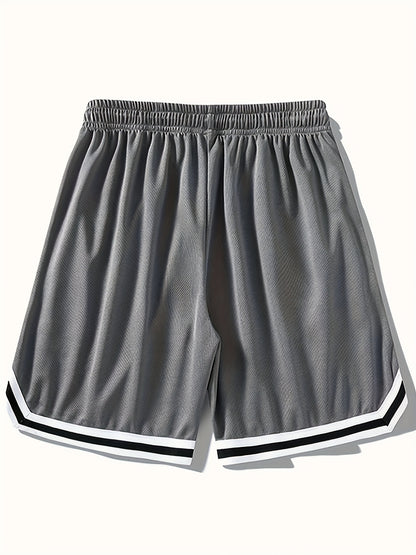 Men's "Chicago" Print Casual Sport Drawstring Shorts
