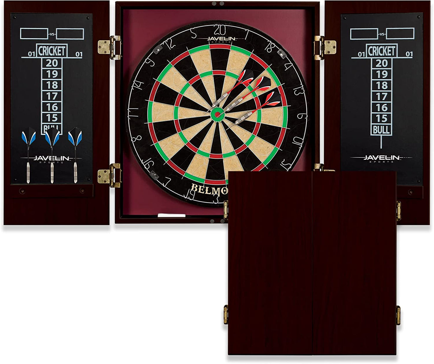 Belmont Bristle Dartboard and Cabinet Set