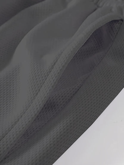 Men's "Chicago" Print Casual Sport Drawstring Shorts