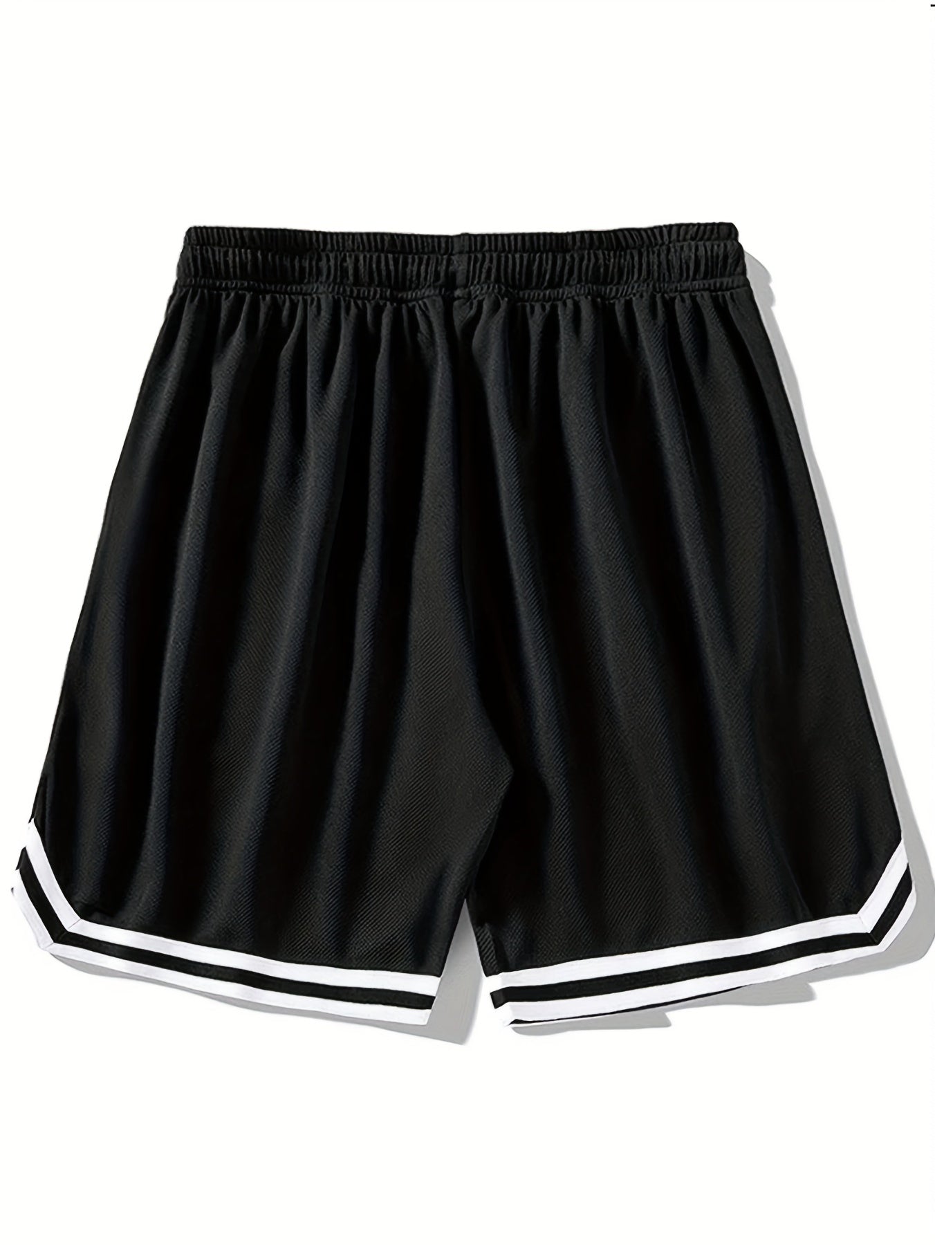 Men's "Chicago" Print Casual Sport Drawstring Shorts