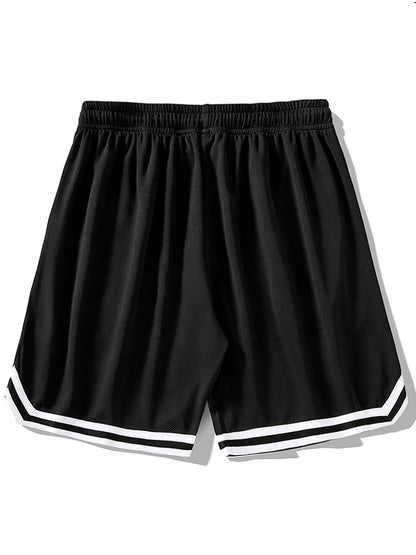 Men's "Chicago" Print Casual Sport Drawstring Shorts