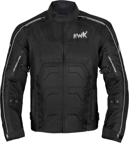 Spyder Motorcycle Jacket for Men with Weather Resistant Cordura Textile Fabric for Enduro Motocross Jacket